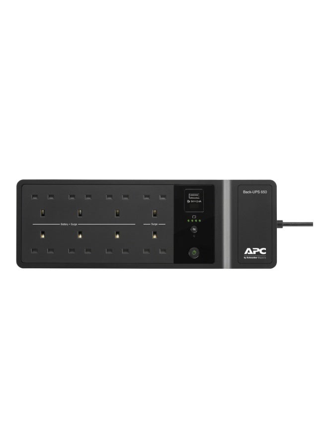 اي بي سي BE650G2-UK | جهاز APC احتياطي 650 فولت أمبير، 230 فولت، منفذ شحن USB واحد - Image 3